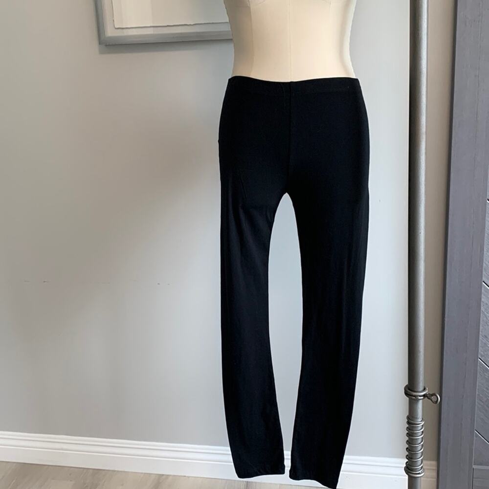 NWOT 1XL 2XL 3XL Leggings Black Basic Cotton Spandex